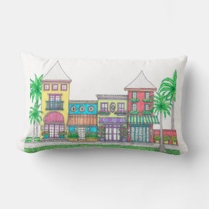 Rectangle Coussin Lumbar tropical