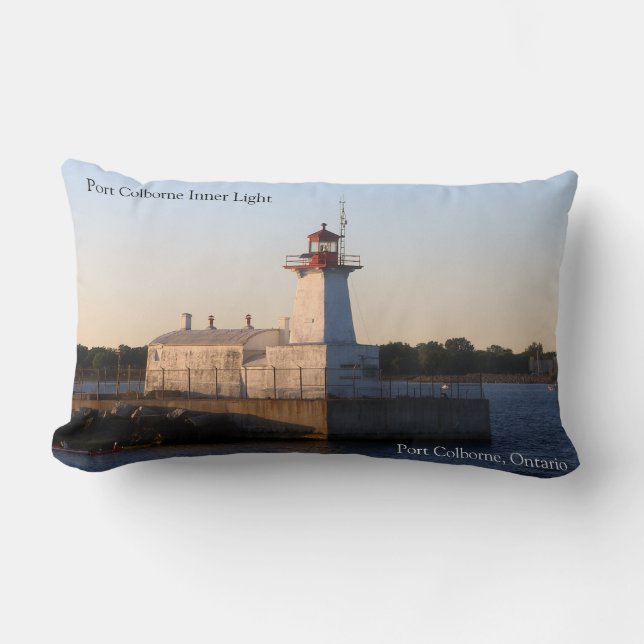 Rectangle Coussin lumineux intérieur du port Colborne (Recto)