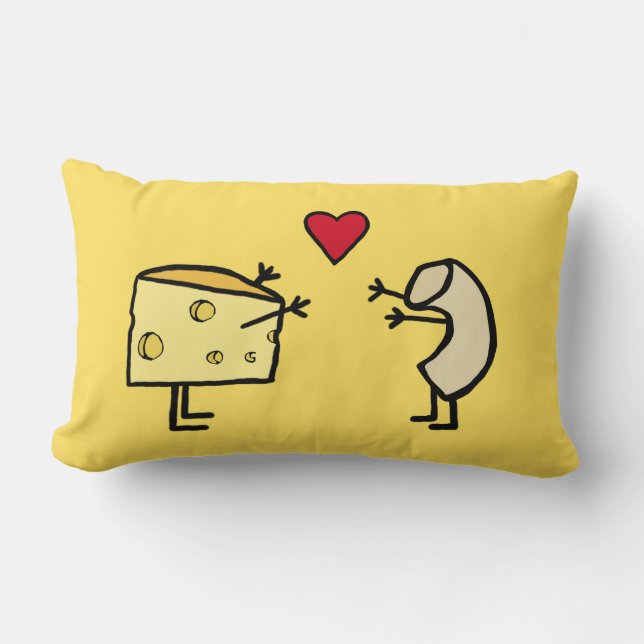 Rectangle Coussin Mac et fromage (Recto)