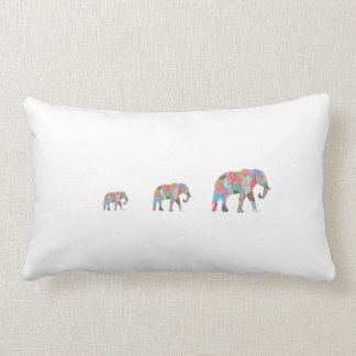 Rectangle Coussin mignon d'éléphant