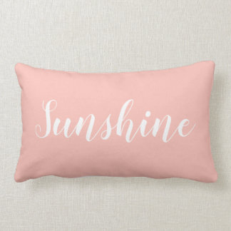 Rectangle Coussin minimaliste élégant à la mode rose moderne