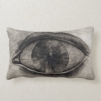 Rectangle Coussin moderne graphique noir et blanc de GRAND
