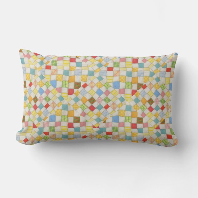 Rectangle COUSSIN MOSAIC Lumbar QUILT (Recto)