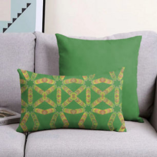 Rectangle Coussin Motif Abstrait
