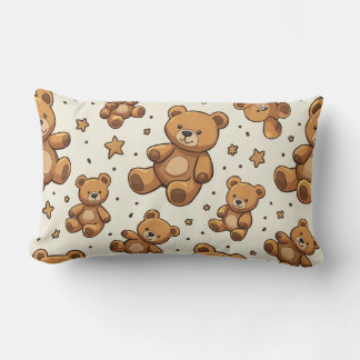 Rectangle coussin nounours