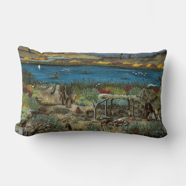 Rectangle Coussin Oregon Paiute (Recto)