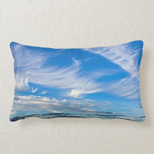 Rectangle Coussin Painterly de nuage