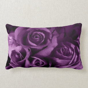 Rectangle Coussin pourpre de MoJo d'Américain de double de