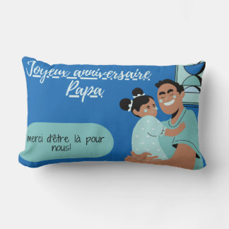 Rectangle Coussin rectangular Dad's birthday
