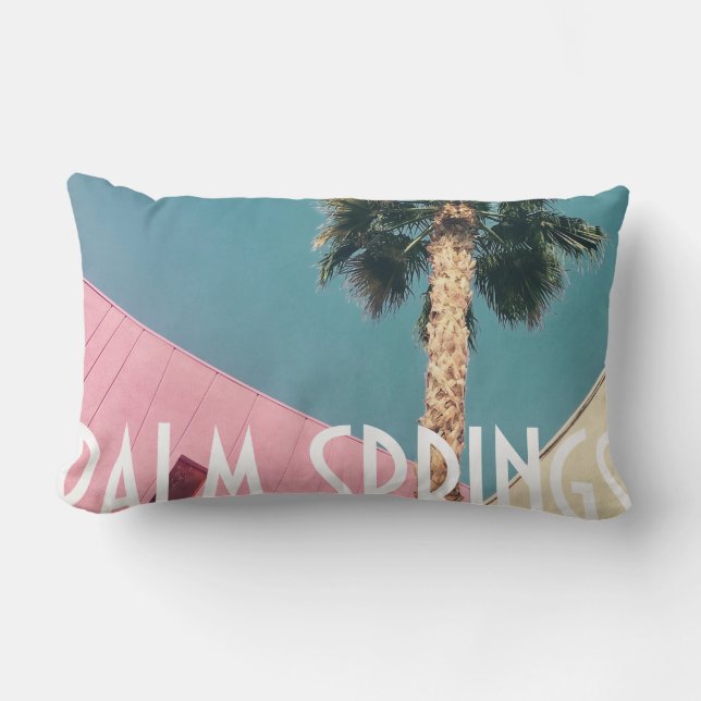 Rectangle Coussin Retro Palm Springs Lumbar (Recto)
