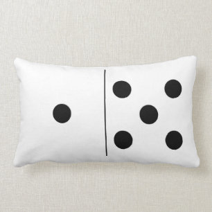 Rectangle Coussin réversible du domino 1 5