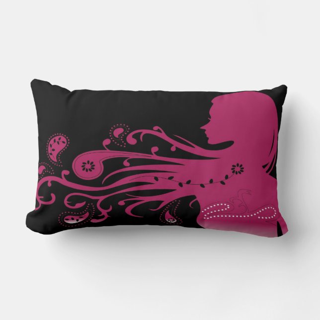 Rectangle Coussin rose (Recto)