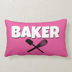 Rectangle Coussin rose mignon de Baker