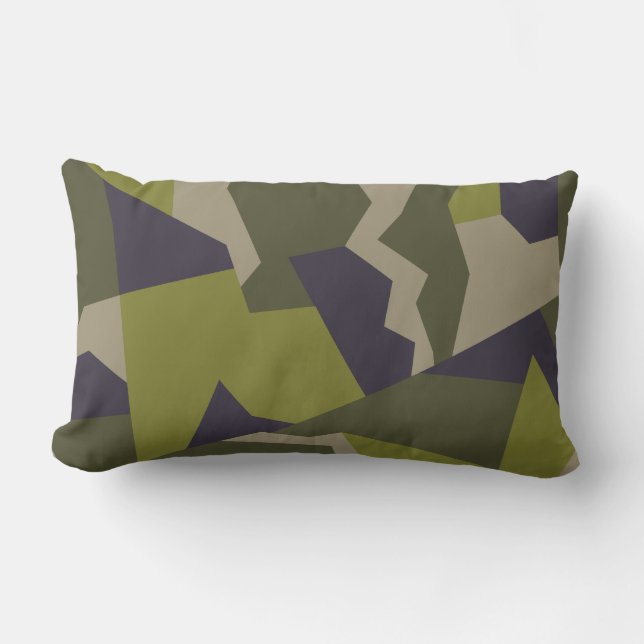 Rectangle Coussin suédois de M90 Camo (Recto)