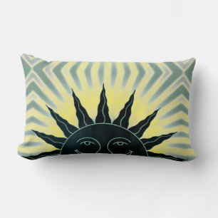 Rectangle Coussin Sun Lumbar souriant