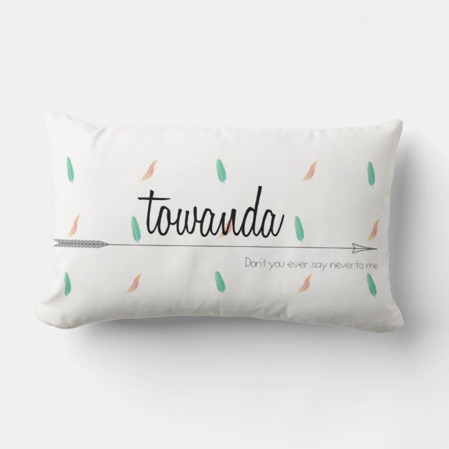 Rectangle Coussin Towanda (Recto)