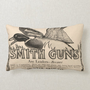 Rectangle Coussin vintage de décor de maison de canard