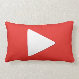 Rectangle Coussin visuel du coussin | Vlogging de bouton de
