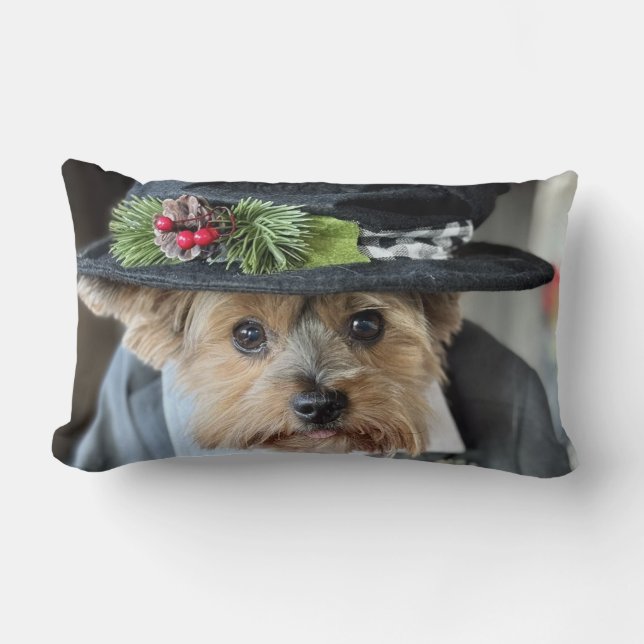 Rectangle Coussin Yorkie (Recto)