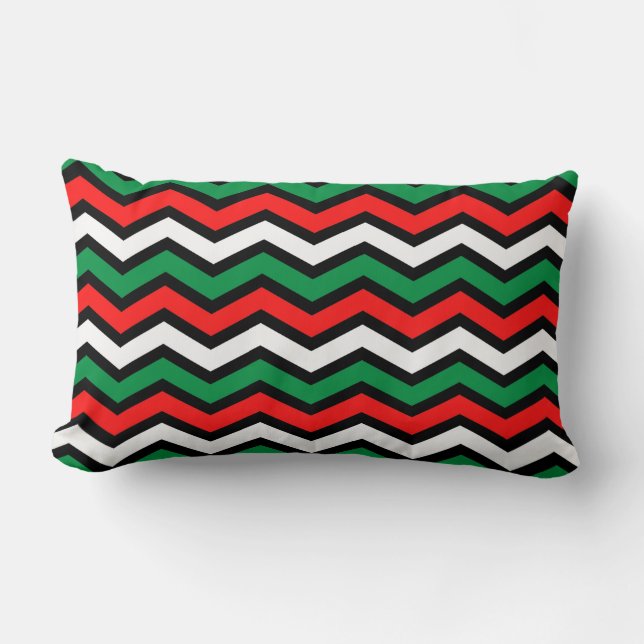 Rectangle Coussin Zigzag dynamique (Recto)