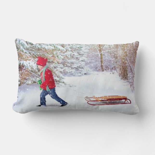 Rectangle Créez votre propre coussin personnalisé simple 33  (Recto)