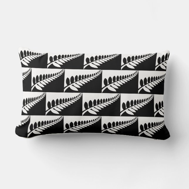 RECTANGLE DESIGN FERN SUR CE COUSSIN COOL (Recto)