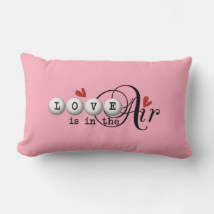 Rectangle « Doux rêves et lettres d'amour » Coussin lombaire
