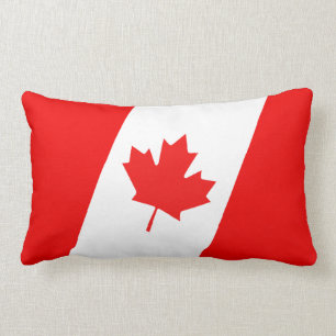 Rectangle Drapeau canadien Coussin américain MoJo