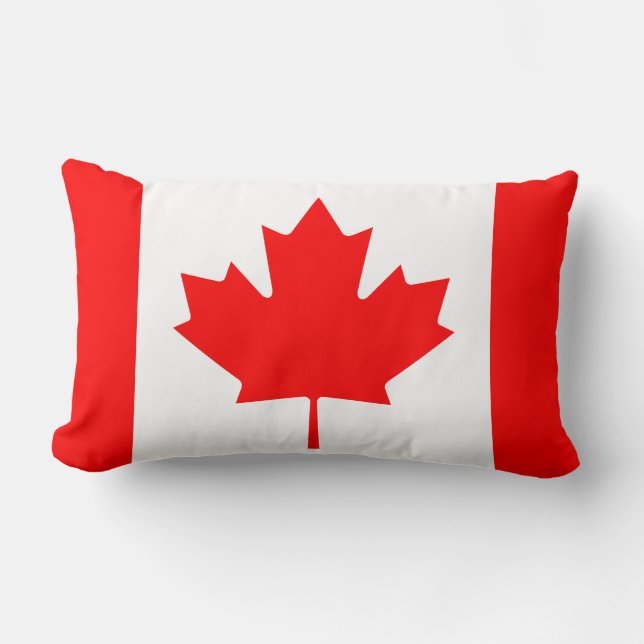 Rectangle Drapeau canadien Coussin américain MoJo (Recto)