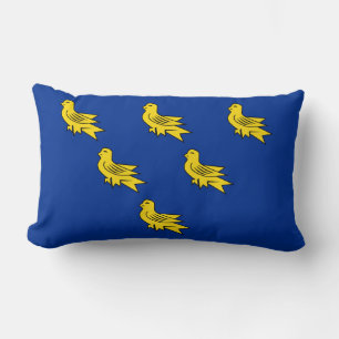Rectangle Drapeau du Coussin Sussex Lumbar