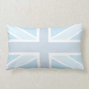 Rectangle Drapeau d'Union Jack dans le coussin bleu de