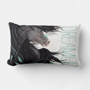 Rectangle Dream Horse Big Dreamer Coussin par Bihrle