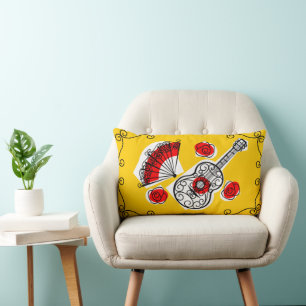 Rectangle Espagnol Souvenirs corners coussin lombbar