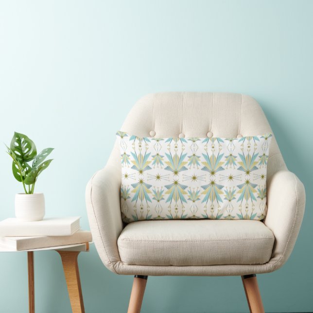 Rectangle Fairy Stars Lumbar Coussin (Chaise)