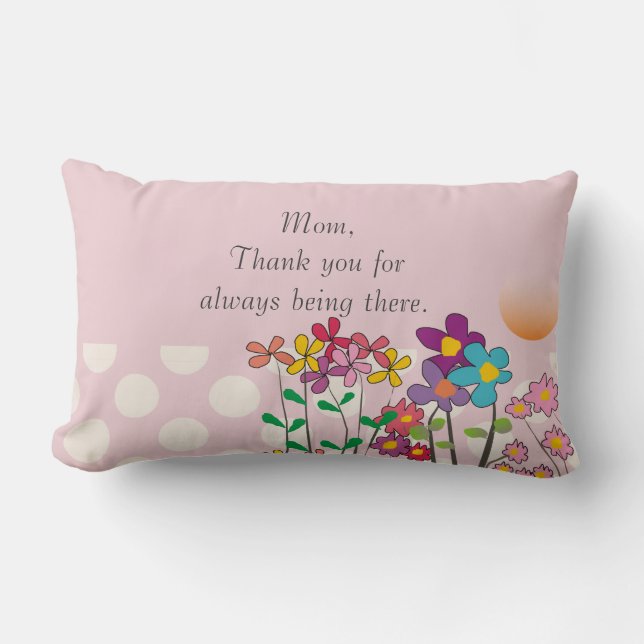 Rectangle Fête des Mères Merci Coussin maman (Recto)