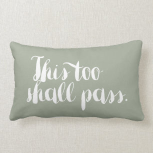Rectangle Fin de modification - Coussin de motivation