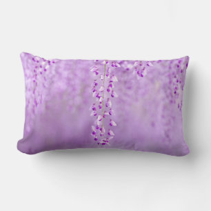 Rectangle Fleurs de lavande délicates Coussin Lombaire
