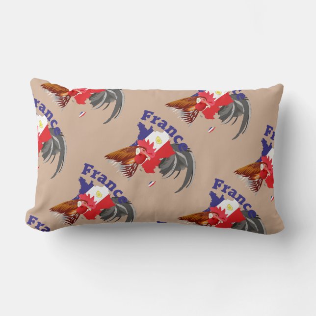 Rectangle France - France  Coussin (Recto)