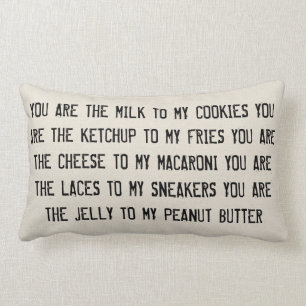 Rectangle Fromage à mon coussin macaroni