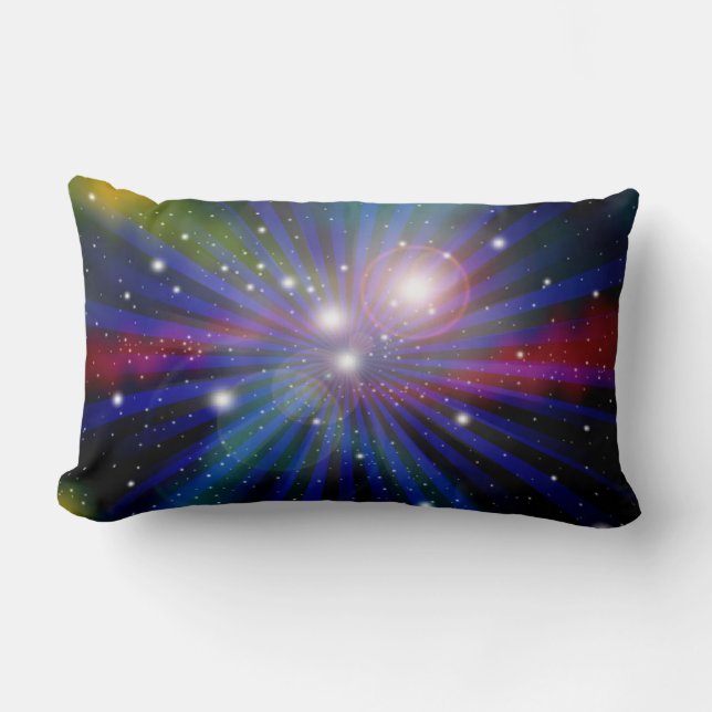 Rectangle Galaxy Art Design Coussin Abstrait 24 (Recto)