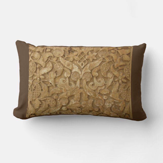 Rectangle Géométrie Nature Motifs Lumbar Coussin 33 cm x 53  (Recto)