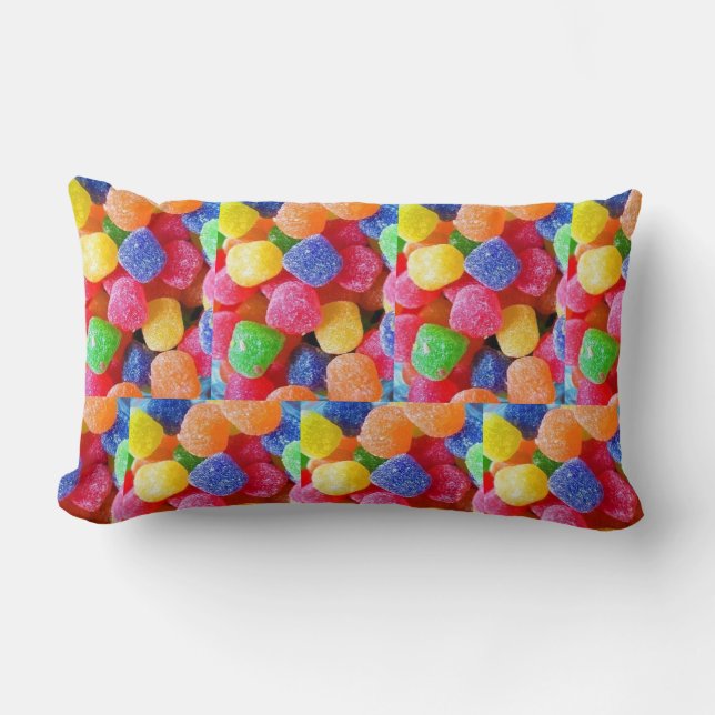 RECTANGLE **GOMMES EN ABONDANCE**  COUSSIN (Recto)