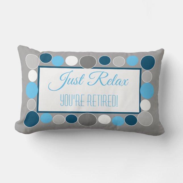 Rectangle Grand cadeau ! Coussin de relaxation de la retrait (Recto)