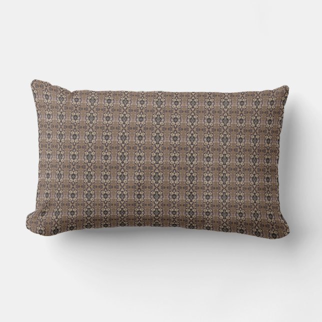 Rectangle HAMbyWG - Lumbar Coussin 13" x 21" - Matches Mauve (Recto)