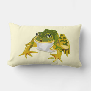 Rectangle Happy Frog Coussin
