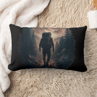 Rectangle Hiker Adventure Lumbar Coussin - Nature Explorer