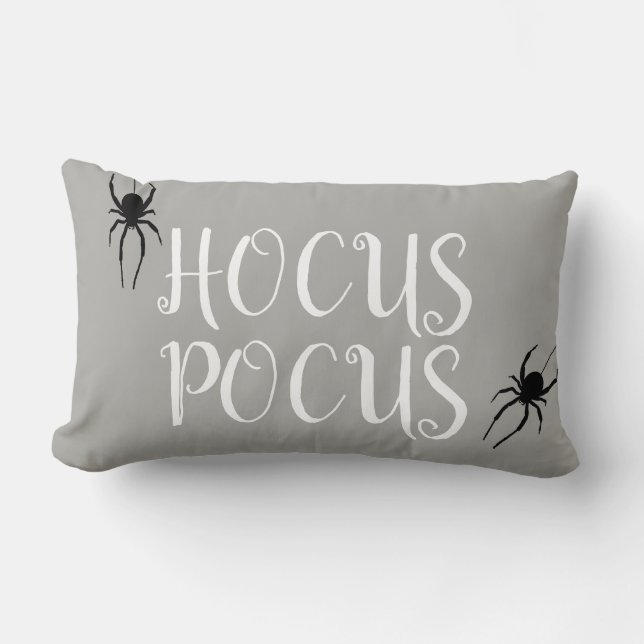 Rectangle Hocus Pocus Spider Halloween Coussin (Recto)