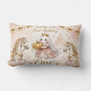 Rectangle Housse de coussin de nurserie Princesse Rose Fantô