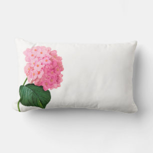 Rectangle Hydrangea Romantique Accent Lumbar Coussin