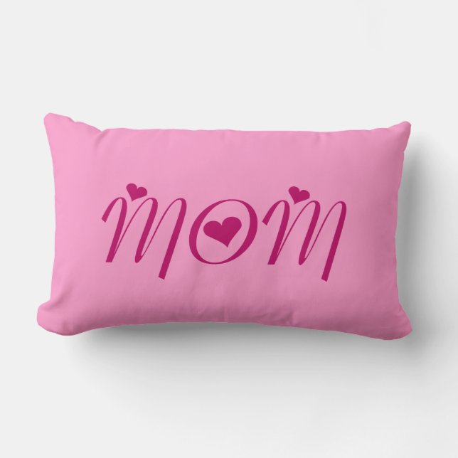 Rectangle I Love Mom American MoJo Coussin (Recto)